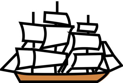 dřevěná loď